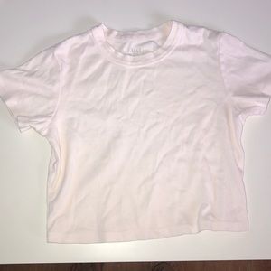 baby pink t-shirt